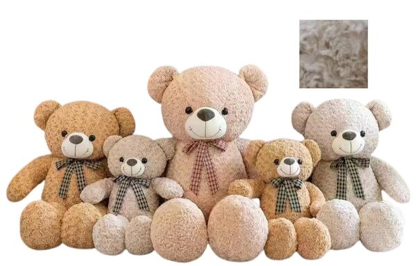 Ours en peluche 95 CM Gris clair L Ours en peluche 95 CM Gris clair L