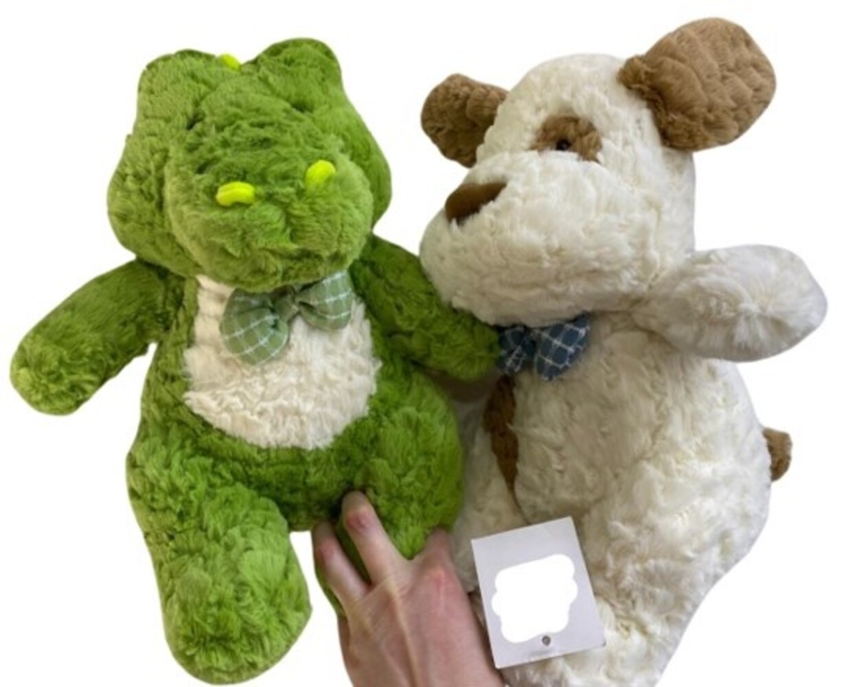 Animal with bow plush 30cm, 2 assorted Animal with bow plush 30cm, 2 assorted