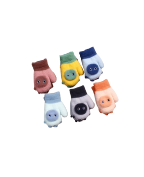 BellaBelga - Belgisch merk Kinderwant - Petit Smiley - Mix kleuren BellaBelga - Belgisch merk Kinderwant - Petit Smiley - Mix kleuren