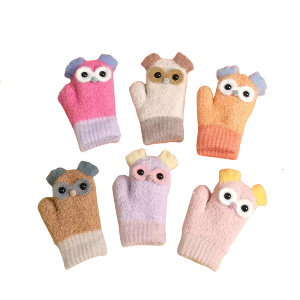 BellaBelga - Belgisch merk Kinderwant - Petit Hibou - Mix kleuren BellaBelga - Belgisch merk Kinderwant - Petit Hibou - Mix kleuren