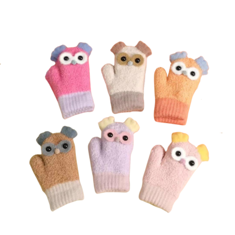 BellaBelga - Belgisch merk Kinderwant - Petit Hibou - Mix kleuren BellaBelga - Belgisch merk Kinderwant - Petit Hibou - Mix kleuren