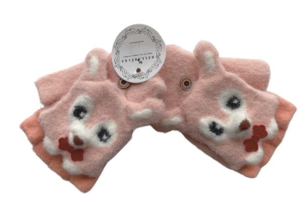BellaBelga - Belgisch merk Gant extensible demi-doigt pour enfants - Foxy - Mélange de couleurs
