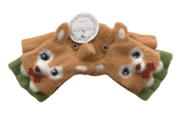 BellaBelga - Belgisch merk Gant extensible demi-doigt pour enfants - Foxy - Mélange de couleurs