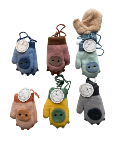 BellaBelga - Belgisch merk Kinderwant - Petit Smiley - Mix kleuren BellaBelga - Belgisch merk Kinderwant - Petit Smiley - Mix kleuren
