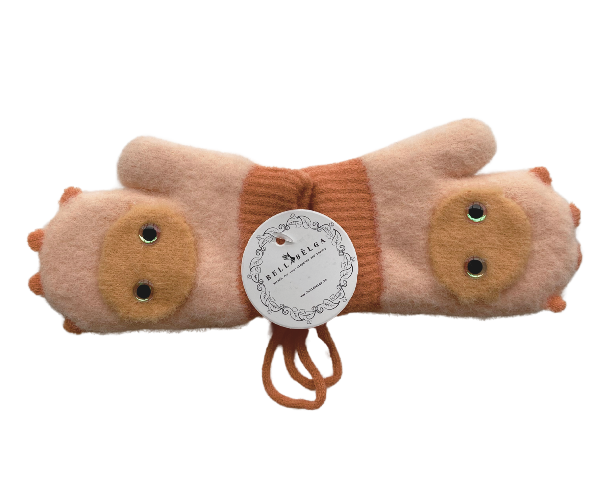 BellaBelga - Belgisch merk Kinderwant - Petit Smiley - Mix kleuren BellaBelga - Belgisch merk Kinderwant - Petit Smiley - Mix kleuren