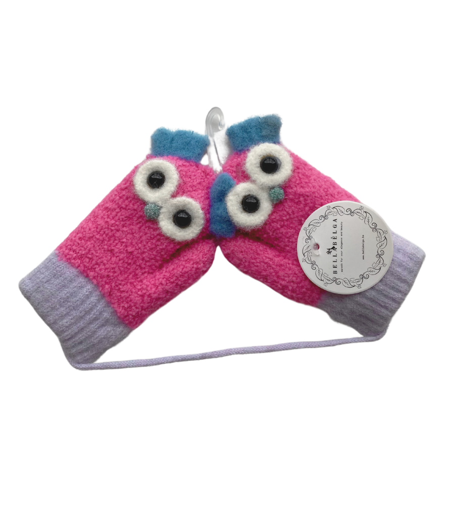 BellaBelga - Belgisch merk Kinderwant - Petit Hibou - Mix kleuren BellaBelga - Belgisch merk Kinderwant - Petit Hibou - Mix kleuren