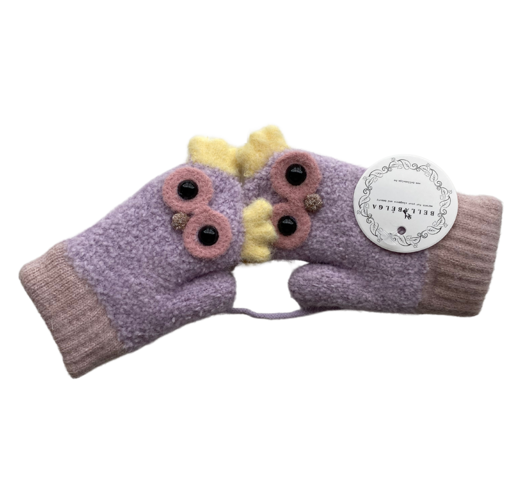 BellaBelga - Belgisch merk Kinderwant - Petit Hibou - Mix kleuren BellaBelga - Belgisch merk Kinderwant - Petit Hibou - Mix kleuren