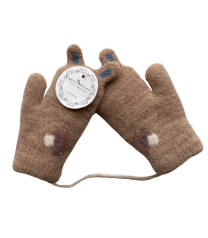 BellaBelga - Belgisch merk Moufle enfant - Petit Classique Champignon - Couleurs mélangées BellaBelga - Belgisch merk Moufle enfant - Petit Classique Champignon - Couleurs mélangées