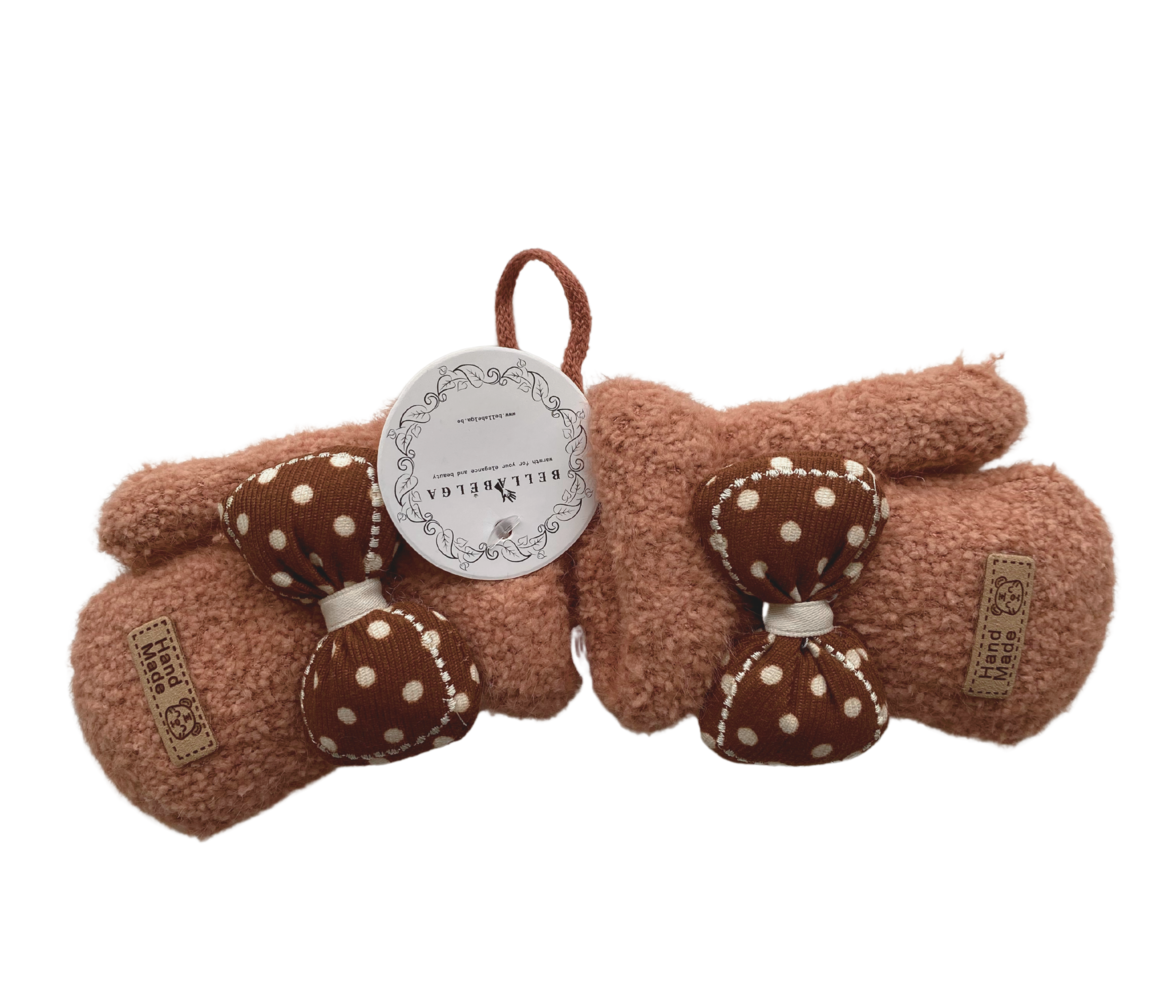 BellaBelga - Belgisch merk Kids mitt - Petit Nœud Papillon - Mixed colours BellaBelga - Belgisch merk Kids mitt - Petit Nœud Papillon - Mixed colours