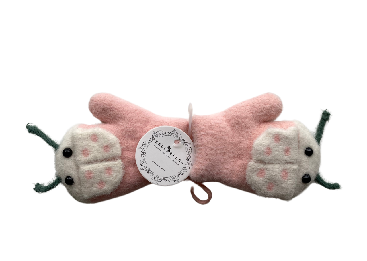 BellaBelga - Belgisch merk Moufle enfant - Petite coccinelle - Couleurs mélangées BellaBelga - Belgisch merk Moufle enfant - Petite coccinelle - Couleurs mélangées