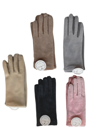 BellaBelga - Belgisch merk Gant pour dames - Classique Fake Fur - couleurs mélangées BellaBelga - Belgisch merk Gant pour dames - Classique Fake Fur - couleurs mélangées