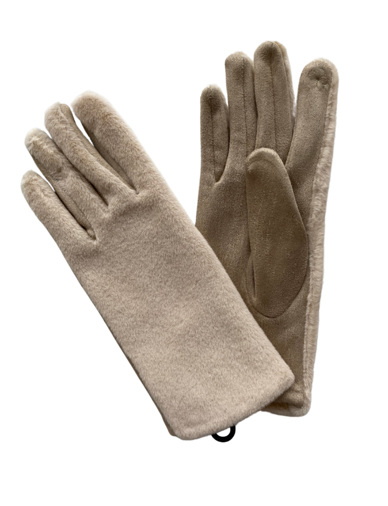 BellaBelga - Belgisch merk Dameshandschoen -  Classique Fake Fur  - mix kleuren BellaBelga - Belgisch merk Dameshandschoen -  Classique Fake Fur  - mix kleuren