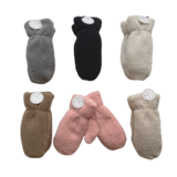 BellaBelga - Belgisch merk Ladies glove - Teddy - mix colours