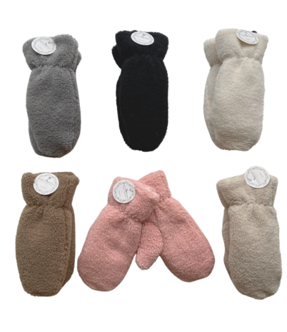 BellaBelga - Belgisch merk Dameswant - Teddy - mix kleuren BellaBelga - Belgisch merk Dameswant - Teddy - mix kleuren