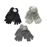 BellaBelga - Belgisch merk Women's glove - Dots Warmth  - mix colours BellaBelga - Belgisch merk Women's glove - Dots Warmth  - mix colours