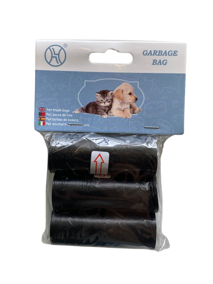 poop bags for animals 3 rolls