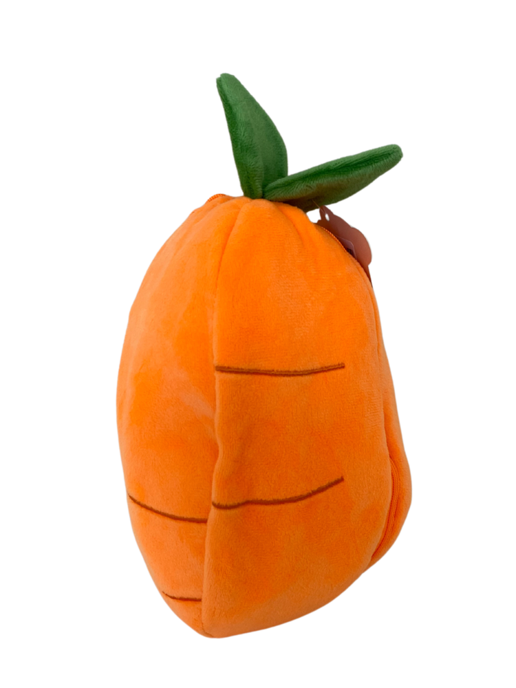 Rabbit plush with ears in zipped carrot Small 20cm Rabbit plush with ears in zipped carrot Small 20cm
