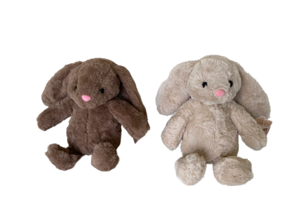 Bunny plush 30cm, 2 colours assorted
