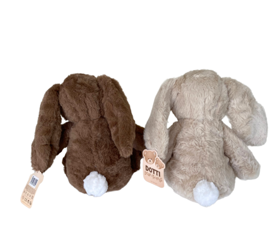 Bunny plush 30cm, 2 colours assorted