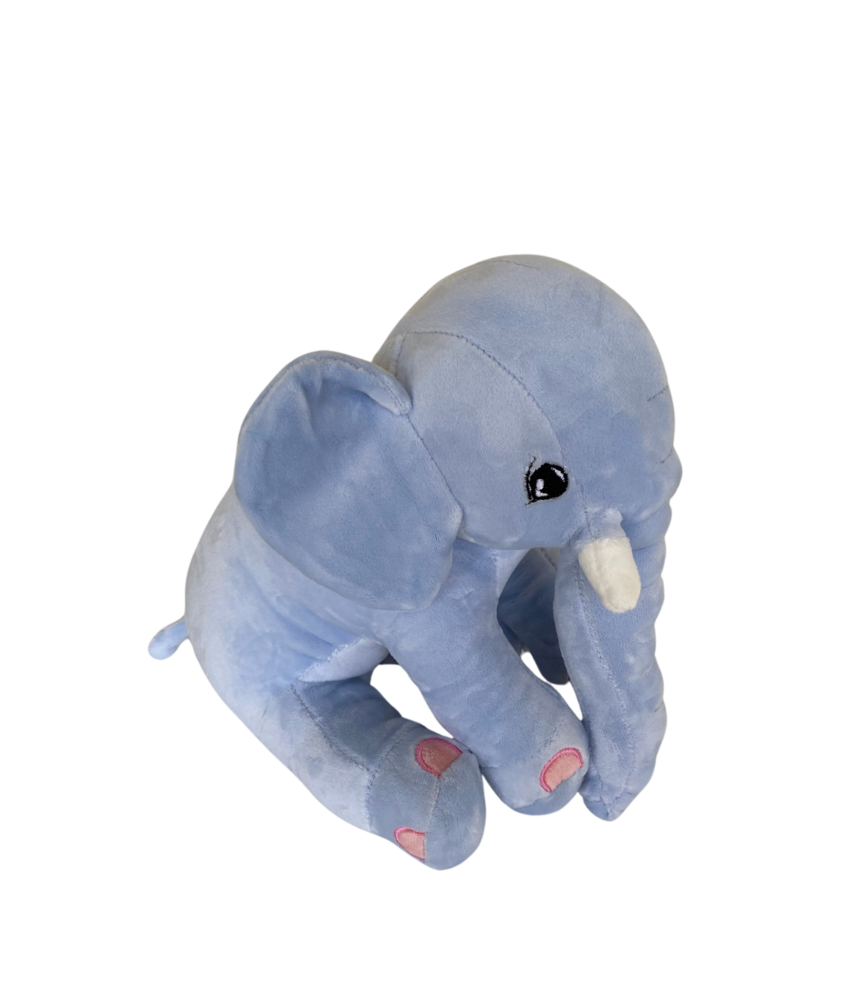 Elephant plush 25cm Blue
