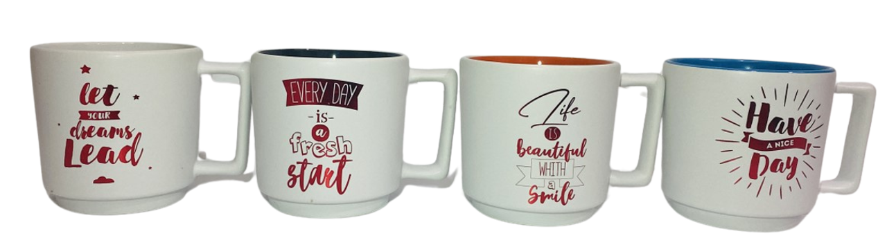 Mug a good day quote - Mixed colors Mug a good day quote - Mixed colors