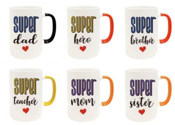 Mug Super - Mixed colors Mug Super - Mixed colors