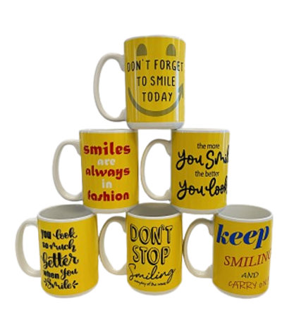 Mug Smiley - Mixed colors Mug Smiley - Mixed colors