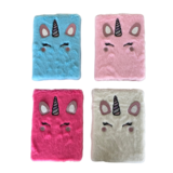 Notebook A5 Fluffy Unicorn Face