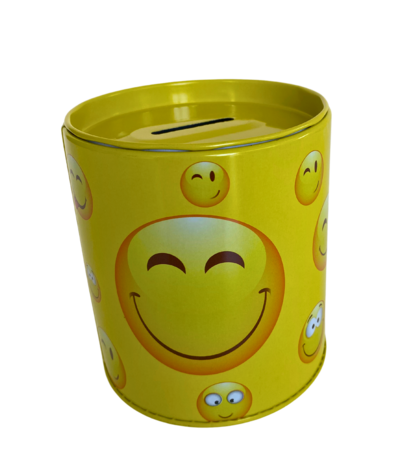 Tirelire Smiley - Couleurs mélangées Tirelire Smiley - Couleurs mélangées