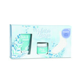 Winter Charm badgeschenkset met fluffy sokken