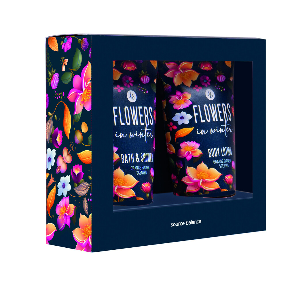 Flowers in Winter geschenkset klein