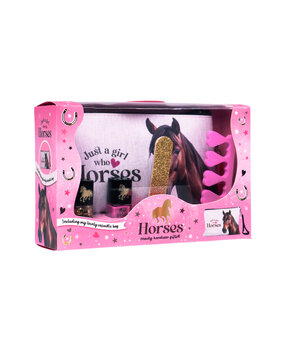 Trousse de toilette coffret cadeau Love Horses Trousse de toilette coffret cadeau Love Horses