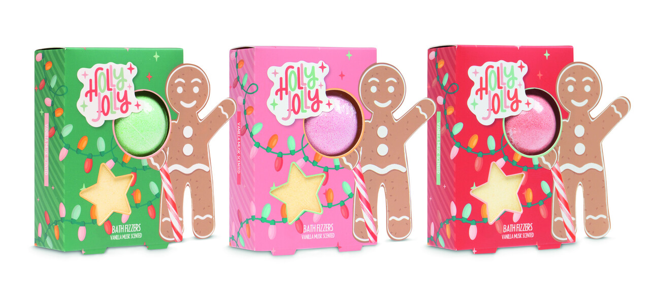 Holly Jolly badbruiser geschenkset Holly Jolly badbruiser geschenkset