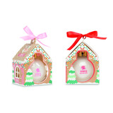 Holly Jolly douchegel badgeschenkset huisje