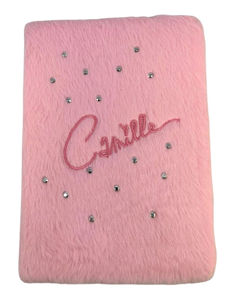 Camille Fluffy Notebook A5 Pink Camille Fluffy Notebook A5 Pink