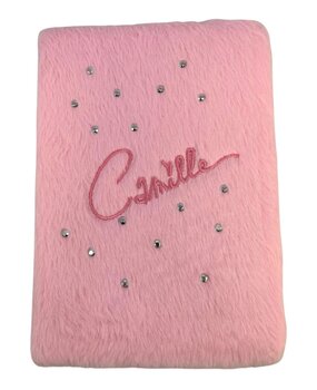 Camille Fluffy Notebook A5 Pink Camille Fluffy Notebook A5 Pink