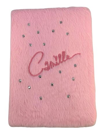 Camille Fluffy Notebook A5 Pink Camille Fluffy Notebook A5 Pink