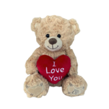 Dotti Bear Dotti Bear:  Plush with heart I Love You 20cm