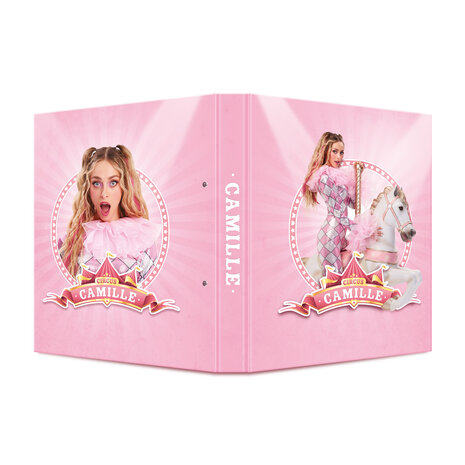 Camille Dhont Camille classeur A4 à 2 anneaux avec dos 4cm Cirque Camille Dhont Camille classeur A4 à 2 anneaux avec dos 4cm Cirque