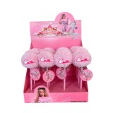 Camille Dhont Display of 12 Camille Ballpoint Pens with Pompon Pink Camille Dhont Display of 12 Camille Ballpoint Pens with Pompon Pink