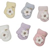 BellaBelga - Belgisch merk Mitaines pour enfants - Petite fleur - 6 couleurs assorties BellaBelga - Belgisch merk Mitaines pour enfants - Petite fleur - 6 couleurs assorties