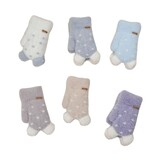 BellaBelga - Belgisch merk Kinderwant - Petit Dots - 6 mix kleuren BellaBelga - Belgisch merk Kinderwant - Petit Dots - 6 mix kleuren