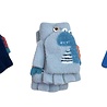 BellaBelga - Belgisch merk children's half-finger gloves - Dino - mix of 3 colors BellaBelga - Belgisch merk children's half-finger gloves - Dino - mix of 3 colors