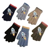 BellaBelga - Belgisch merk Children's Gloves - Rocket - 6 mixed colors BellaBelga - Belgisch merk Children's Gloves - Rocket - 6 mixed colors