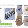 BellaBelga - Belgisch merk Gants pour enfants - Voiture - 6 couleurs assorties BellaBelga - Belgisch merk Gants pour enfants - Voiture - 6 couleurs assorties
