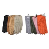 BellaBelga - Belgisch merk Women's Gloves - Classique Den - 8 mixed colors