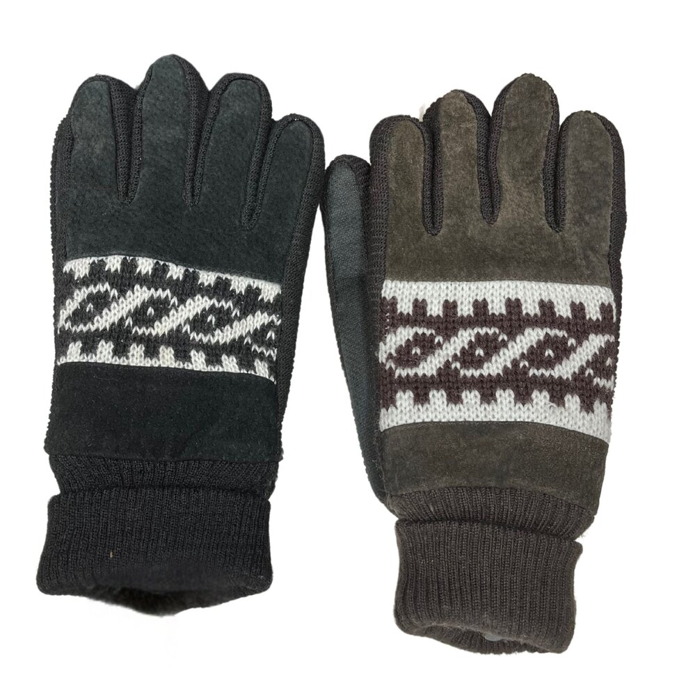 BellaBelga - Belgisch merk Herenhandschoen - Handy Man (met fleece binnenkant) - 2 mix kleuren BellaBelga - Belgisch merk Herenhandschoen - Handy Man (met fleece binnenkant) - 2 mix kleuren