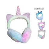 BellaBelga - Belgisch merk Kids earmuffs - Unicorn - mix of 3 colors BellaBelga - Belgisch merk Kids earmuffs - Unicorn - mix of 3 colors