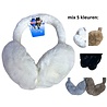 BellaBelga - Belgisch merk Dames oorwarmers - Fluffy - mix 5 kleuren BellaBelga - Belgisch merk Dames oorwarmers - Fluffy - mix 5 kleuren