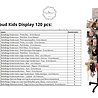 Display BellaBelga KIDSWintercollectie 120pcs Display BellaBelga KIDSWintercollectie 120pcs